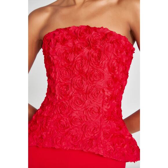 NADINE MERABI Red Skirt Set - Picture 7 of 15